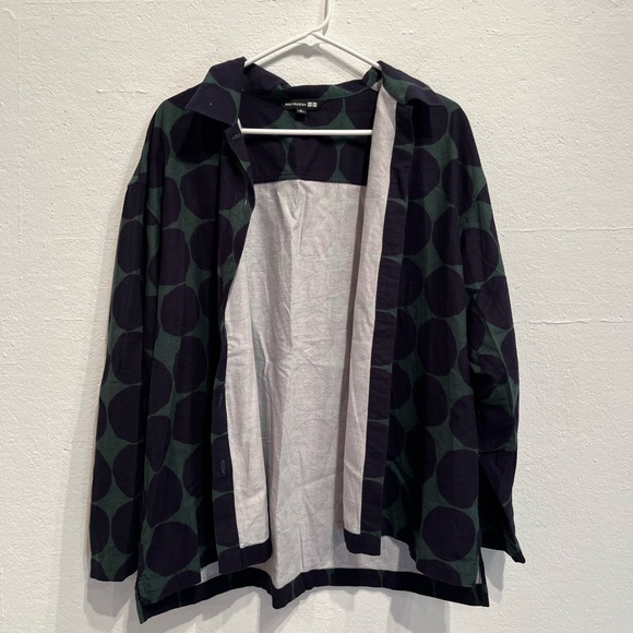 Marimekko X Uniqlo Flannel Button Down - Picture 2 of 4